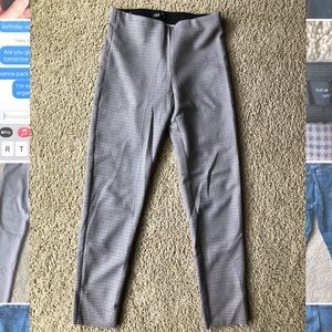 Zara plaid leggings